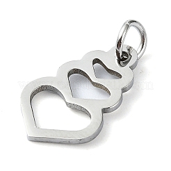 Pendentifs en acier inoxydable 304 anti-ternissement&nbsp;STAS-C097-61P
