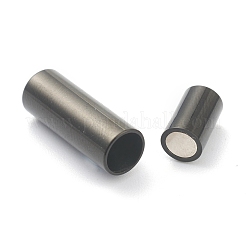 Chiusure magnetiche in acciaio inossidabile 304 con estremità incollate placcatura ionica (IP)&nbsp;STAS-O148-09C-EB