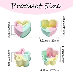 2 moule à gâteau en silicone&nbsp;ST-CJ0043-084