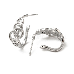 Boucles d'oreilles en laiton&nbsp;EJEW-C070-01P