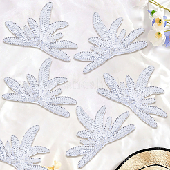 10 Stück Polyester-Stickerei-Ornament-Zubehör&nbsp;PATC-CY0001-31C