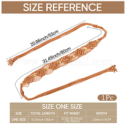 1 Stück Boho Baumwollgürtel für Damen&nbsp;FIND-CP0003-65A