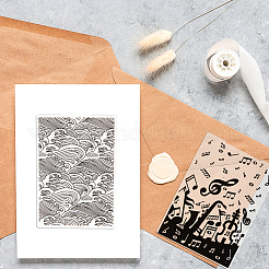 2 carpeta de relieve de plástico de 2 estilos&nbsp;DIY-CP0008-89