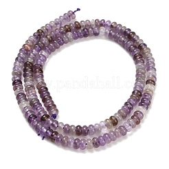 Natürlichen Amethyst Perlen Stränge&nbsp;G-Z110-B36-2x4mm
