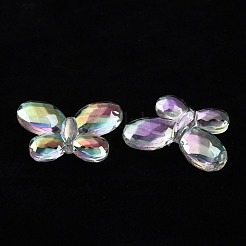 Transparente Acryl Perlen&nbsp;MACR-S374-12D-01