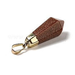 Synthetische Goldstone-Anhänger&nbsp;G-P474-02G-01