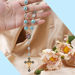 DIY-Sets zur Schmuckherstellung mit Rosenkranzperlen&nbsp;DIY-SC0029-76