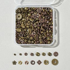 15 Stile tibetischen Stil Legierung Abstandsperlen Set&nbsp;DIY-FS0007-16
