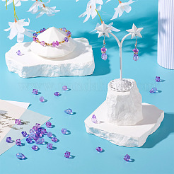 500pcs 5 Arten transparente Acrylperlen&nbsp;TACR-TA0001-41B