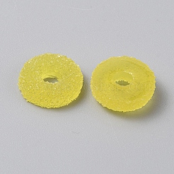 Cabochons décodés en résine druzy&nbsp;RESI-WH20002-06D