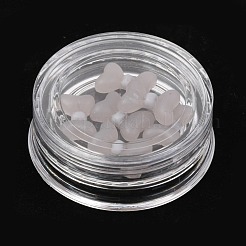 Clou cabochons en plastique givré&nbsp;MRMJ-I001-01D