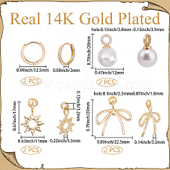 Kits de boucles d'oreilles à faire soi-même&nbsp;DIY-SC0034-03