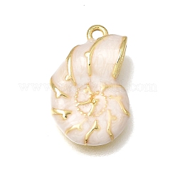 Pendentifs d'émail en laiton &nbsp;KK-K427-11A-G