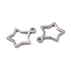 Breloques en acier inoxydable 201 résistantes au ternissement&nbsp;STAS-K217-05