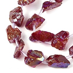 Perles d'améthyste naturelle brute&nbsp;G-Q610-05C