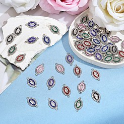 60 Stück Jungfrau Maria Charm-Verbindungsstück Unsere Dame Jungfrau Maria Link Emaille-Metall-Charme-Anhänger&nbsp;JX330A