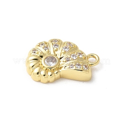 Pendentifs avec zircon cubiques à micro-pavés en laiton&nbsp;X-KK-P290-48G
