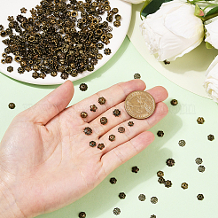 480 Stück Perlenkappen-Sets aus Legierung und Messing in 12 Stilen&nbsp;TIBE-SP0001-20
