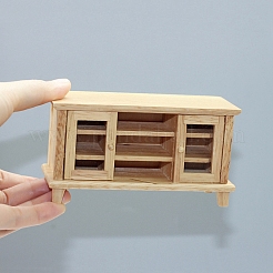 Ornements de meuble tv en bois&nbsp;PW-WG49800-01