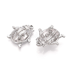 304 Edelstahl Anhänger Strass Fassungen&nbsp;STAS-T067-84P