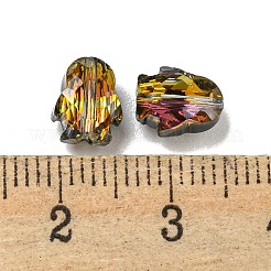 Perles en verre electroplate&nbsp;EGLA-A041-01-HP01
