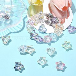70pcs 14 Arten transparente Acrylperlen&nbsp;MACR-CJ0002-08