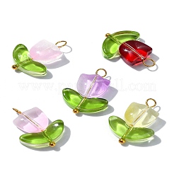 Pendentifs vernissées manuelles&nbsp;PALLOY-YW028-01