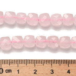 Natürlichen Rosenquarz Perlen Stränge&nbsp;G-H078-C01-01