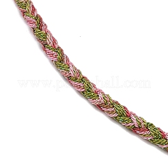 3.5 mm runde Nylon-Baumwollkordel zur Herstellung von Halsketten&nbsp;NJEW-C106-03G