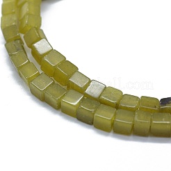 Natürliche Jade Perlen Stränge&nbsp;G-F631-C03-03
