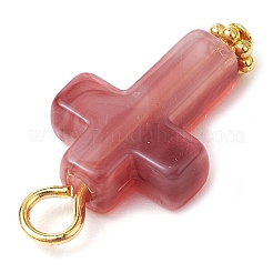 35 pendentif en pierre précieuse imitation acrylique 7 couleurs&nbsp;PALLOY-JF03224