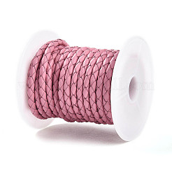 Vachette cordon tressé en cuir&nbsp;NWIR-N005-01D-3mm