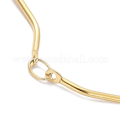 Ionenplattierung (IP) 304 Edelstahl Twist Bar Link Kette Armband&nbsp;BJEW-K226-06G