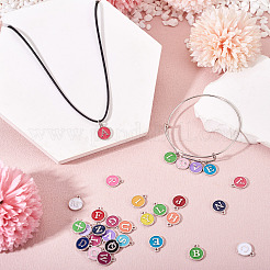 Colgantes de esmalte de aleación 52pcs&nbsp;ENAM-TA0003-14