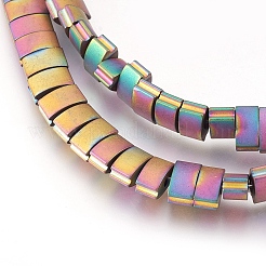 Chapelets de perles en hématite synthétique sans magnétique&nbsp;G-I208-16F-H