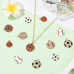 Pendente smaltati in lega&nbsp;FIND-FS0005-04A