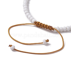 Armbänder aus geflochtenen Perlen mit Seesternen aus synthetischem Türkis und Glasssamen&nbsp;BJEW-JB10312-03
