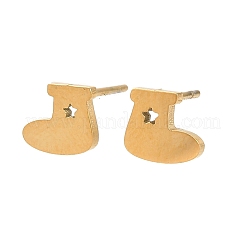 Ohrstecker aus 304 Edelstahl&nbsp;LS-EJEW-I321-01G-03