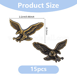 15 broche en alliage.&nbsp;JEWB-DC0006-49AB