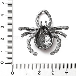 Legierung Emaille & Strass-Anhänger&nbsp;FIND-G118-08B