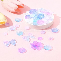 60g transparente Acrylperlen&nbsp;OACR-FS0001-90B