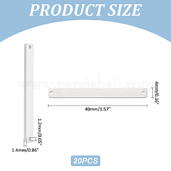 20 pz 304 connettori in acciaio inossidabile&nbsp;FIND-UN0003-77