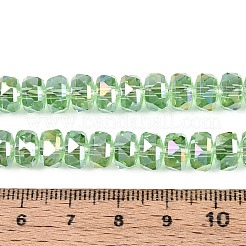 Chapelets de perles en verre électroplaqué&nbsp;EGLA-T021-20H