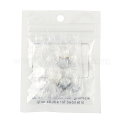 4 set di 2 perline di conchiglia nera naturale e conchiglia bianca&nbsp;SSHEL-FS0001-10