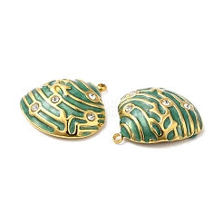 Pendentifs en strass en acier inoxydable 304&nbsp;STAS-A084-17G-05