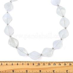 Rautenförmige Acrylperlenketten für Damen&nbsp;NJEW-JN06026