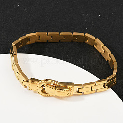 Panther-Kettenarmbänder aus 304er Edelstahl für Herren&nbsp;BJEW-V013-02G