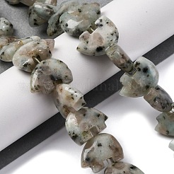 Natur Sesam Jaspis Perlen Stränge&nbsp;G-F783-G05-01