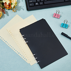 Feuilles intercalaires pour carnet de notes à reliure à disque en plastique PVC&nbsp;KY-WH0036-121B-01