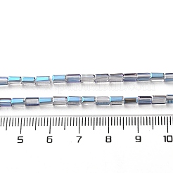 Placcare trasparente perle di vetro fili&nbsp;EGLA-H106-01A-HR02